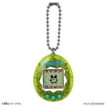 Original Tamagotchi Light Green Glitter